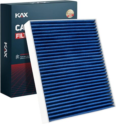 فلتر هواء كابينة KAX، بديل لـ GCF038 (CF12161)، سورينتو 2016 2017 2018 2019 2020، فلتر كابينة ممتاز مع فلتر كربون نشط، عبوة من قطعة واحدة in Saudi Arabia