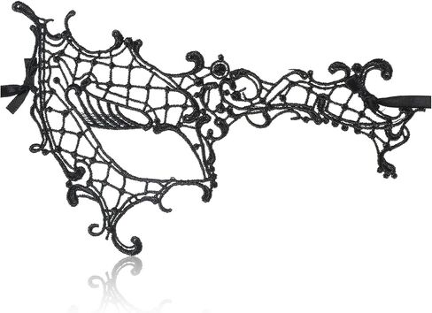 Masquerade Masks for Women Black Lace Mask Masquerade Ball Mask for Party Costume Cosplay Carnival Mardi Gras Halloween in Saudi Arabia