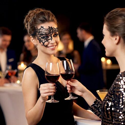 Masquerade Masks for Women Black Lace Mask Masquerade Ball Mask for Party Costume Cosplay Carnival Mardi Gras Halloween in Saudi Arabia