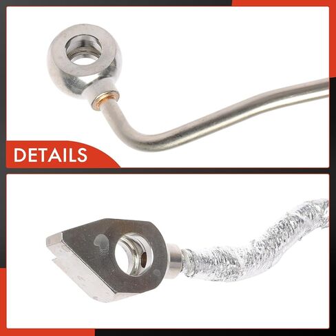 A-Premium Turbocharger Oil Line Compatible with Nissan Sentra 2016-2019, Juke 2014-2017, 1.6L, Supply in Kuwait