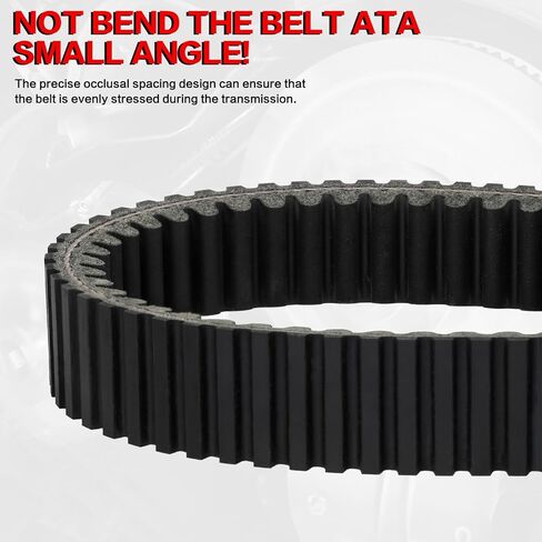 3211077 ATV UTV Drive Belt – OEM Replacement for Polaris Sportsman 400 500 Ranger 500 | Scrambler | Magnum CVT Belt Compatible with 3211072, 3211048, 20G4022 in Saudi Arabia