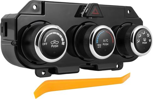 ECCPP A/C Heater Climate Control Module Panel 68268190AA, 68186217AD Compatible With 2016-2018 For Ram 1500 3.0L,2016-2018 For Ram 1500 3.6L HVAC Control Module 2016-2018 For Ram 2500 6.4L in Saudi Arabia
