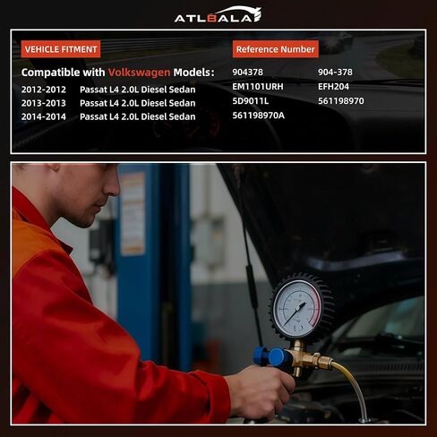 سخان سائل عادم الديزل متوافق مع 2012-2014 فولكس فاجن باسات 2.0L L4 ديزل سيدان بديل سخان DEF in Kuwait