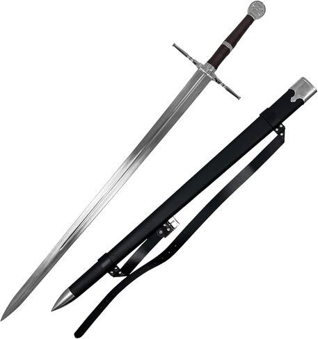49" Fantasy Monster Slayer Steel Blade Sword Medieval Two Hand Sword Replica. for Collcetion, LARP, Cosplay, Gifts in Saudi Arabia