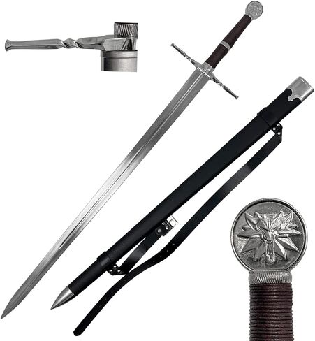 49" Fantasy Monster Slayer Steel Blade Sword Medieval Two Hand Sword Replica. for Collcetion, LARP, Cosplay, Gifts in Saudi Arabia