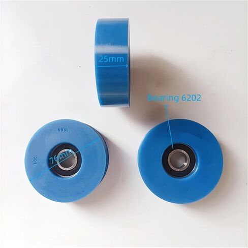 NBSL 001 Escalator Step Roller 76 * 25 * 6202 OD 76mm W 25mm Bearing 6202RS in Saudi Arabia