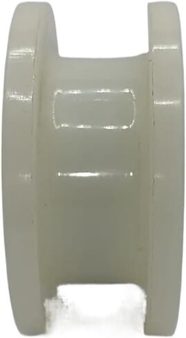 Escalator Roller White Anti Deviation Guide Nylon Wheel GAA456DH 60 * 27 * 6201 OD 59mm W 27mm Bearing 6201RS in Saudi Arabia