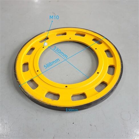 S620B626 Escalator Handrail Friction Wheel 588 * 330 * 30 mm Drive Roller 6 Holes OD 588mm ID 330mm W 30mm in Saudi Arabia