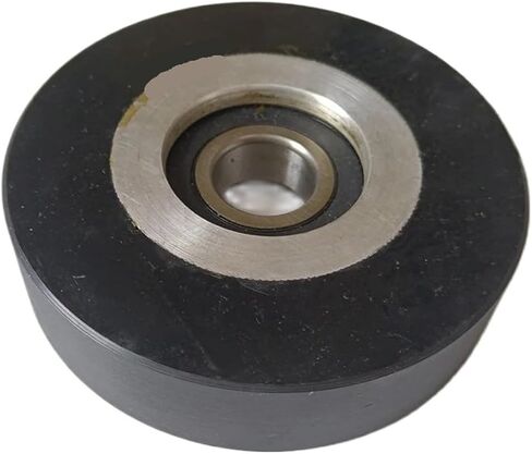 Escalator Step Roller Black Wheel 100 * 25 * 6204 OD 100mm W 25mm Bearing 6204 Elevator Spare Parts in Saudi Arabia