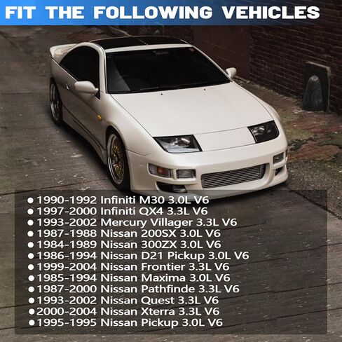 AUCERAMIC VS50251R1 Valve Cover Gasket Set Fit for Nissan 300ZX 1984-1989,Xterra 2000-2004,Frontier 1999-2004,Infiniti M30 1990-1992,QX4 1997-2000 3.0L 3.3L V6 in Saudi Arabia