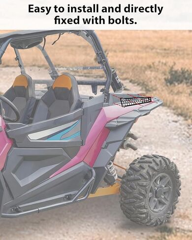 KEWISAUTO Air Intake Cover for 2014-2023 RZR XP 4 1000, Aluminum Combined Mesh Engine Side Vent Grill Filter-Air Inlet Protection Cover Bezel for Polaris RZR XP 4 1000 2014-2023 Accessories (2PCS) in Saudi Arabia