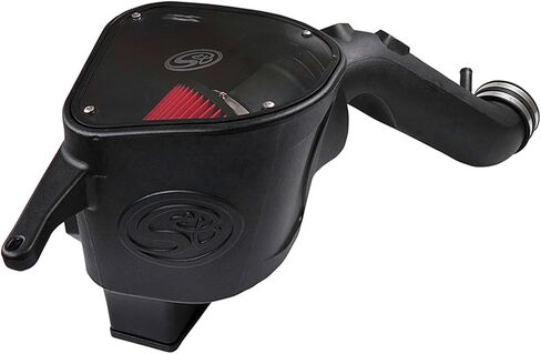 مرشحات S&B 75-5092 مدخل هواء بارد لسيارة دودج رام كومينز 2010-2012 6.7 لتر (قابل للتنظيف بالزيت، فلتر قطن 8 طبقات) in Kuwait
