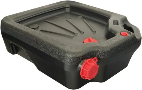16-Quart Automotive Oil Drain Pan – Heavy-Duty Plastic Oil Change Container for Cars, Trucks & Motorcycles – Easy Pour, Anti-Splash, Leak-Resistant Design in Saudi Arabia