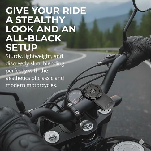 Compatible Quadlock Lever – Black Lever Replacement for Motorcycle Mount, Phone Mount & Bike Mount – Universal Adapter Compatible with Quadlock Supports in Saudi Arabia