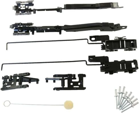 طقم تصليح فتحة سقف لسيارة Ford for Expedition 2000-2017 لـ F150 2000-2014 لـ F250 SuperDuty 2005-2016 لـ F350 SuperDuty 2005-2016 لـ F450 SuperDuty 2005-2016 (أسود، بلاستيك) قطعة واحدة in Kuwait