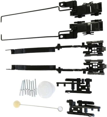 طقم تصليح فتحة سقف لسيارة Ford for Expedition 2000-2017 لـ F150 2000-2014 لـ F250 SuperDuty 2005-2016 لـ F350 SuperDuty 2005-2016 لـ F450 SuperDuty 2005-2016 (أسود، بلاستيك) قطعة واحدة in Kuwait