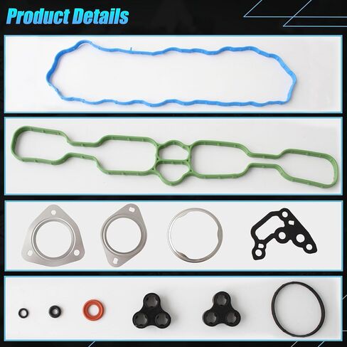 AUCERAMIC HGS360 12709179 مجموعة حشية رأس الأسطوانة تناسب 2016-2023 لسيارة شيفروليه كروز ماليبو فولت إعتدال لبويك إنكور لجي إم سي تيرين 1.4L 1.5L DOHC 12687228 12636177 12636384 in Kuwait