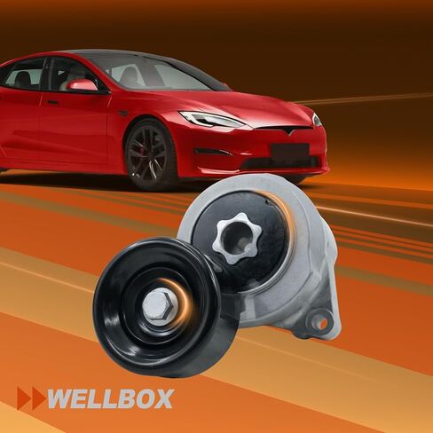 39073 Belt Tensioner Assembly Fits for Honda Accord 2008-2012 L4 2.4L, Crosstour 2012-2015 L4 2.4L, for Acura TSX 2009-2014 L4 2.4L 2354cc Replaces 31170R40A01 49432 89619 in Saudi Arabia
