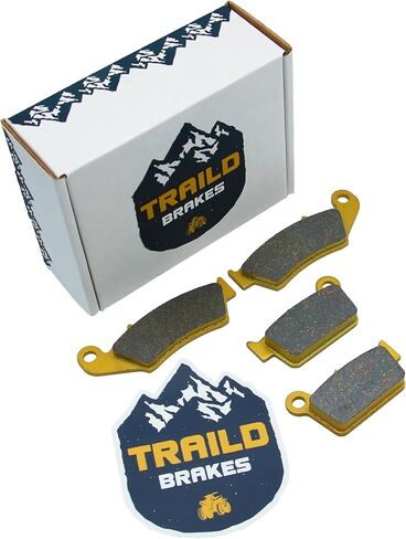 مجموعة وسادات الفرامل السيراميكية Traild تناسب Kawasaki KX250/KX450/KX450F 2004-2026 الأمامي والخلفي in Saudi Arabia