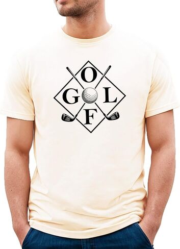 Olive Loves Apple Trendy Golf Sticks Shirt for Men and Women Sporty Golfer Tee for Adult in Saudi Arabia