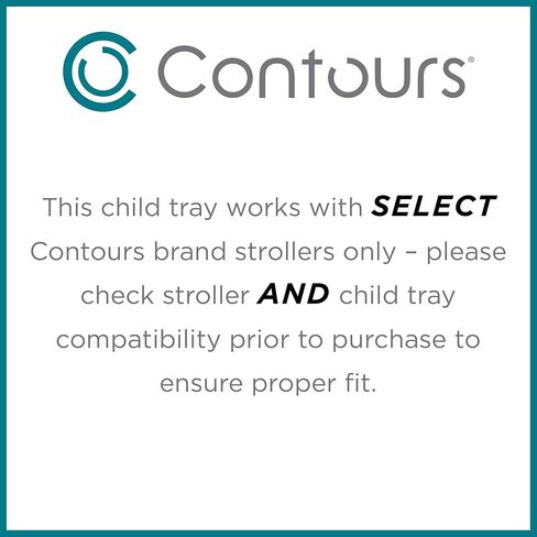 كونتورز® صينية للاطفال V2 - اسود - مناسبة للاطفال فوق 9 اشهر in Kuwait