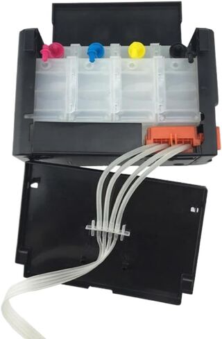 4 Color 100ML CISS External Case Continuous Ink Supply System Tank with Tube Compatible with Inkjet Printer in Saudi Arabia