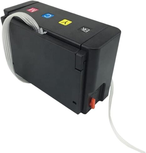 4 Color 100ML CISS External Case Continuous Ink Supply System Tank with Tube Compatible with Inkjet Printer in Saudi Arabia