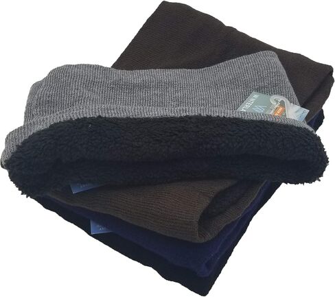 48 Pack Winter Thermal Neck Warmer Gaiter Bulk Fleece Lined Interior Warm Scarf Wrap, Unisex in Saudi Arabia