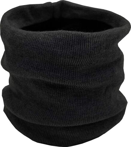 48 Pack Winter Thermal Neck Warmer Gaiter Bulk Fleece Lined Interior Warm Scarf Wrap, Unisex in Saudi Arabia