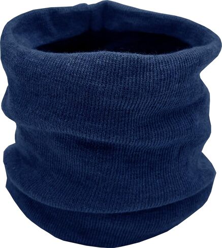 48 Pack Winter Thermal Neck Warmer Gaiter Bulk Fleece Lined Interior Warm Scarf Wrap, Unisex in Saudi Arabia