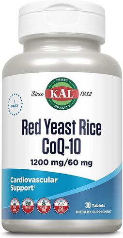 Kal Red Yeast Rice Coq10 Tablet, 30 Count in Kuwait