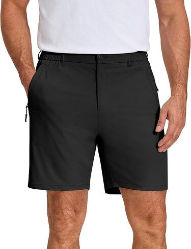 COOFANDY Men's Stretch Golf Shorts 7" Lightweight Casual Hiking Shorts Summer Athletic Work Dress Hybrid Shorts in Saudi Arabia