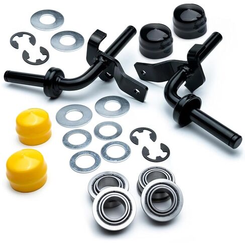 Front Spindle & Bearing Kit fits D100 D105 D110 D120 D125 D130 D140, Replacement for John Deere OEM in Saudi Arabia