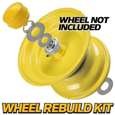 Front Spindle & Bearing Kit fits D100 D105 D110 D120 D125 D130 D140, Replacement for John Deere OEM in Saudi Arabia