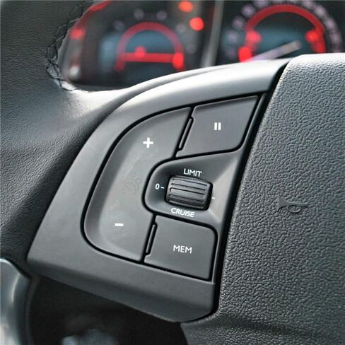 Steering Wheel Mounted Cruise Control Switch Butto 98004092ZD Car Steering Wheel Cruise Audio Volume Control Switch Buttons/Fit for Citroen Cactus DS5 DS6 in Kuwait