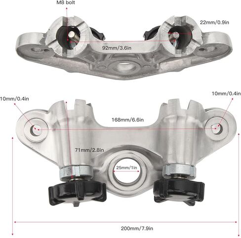 Motorcycle Handlebar Riser Handlebar, Motorcycle Handlebar Mounting Clip, 22mm Motorcycle Handlebar Mount Clamp Stylish Rugged Motorcycle Handlebar Riser Clamp For Z50 Z50j Z50r Monkey Dax Ct70 in Saudi Arabia