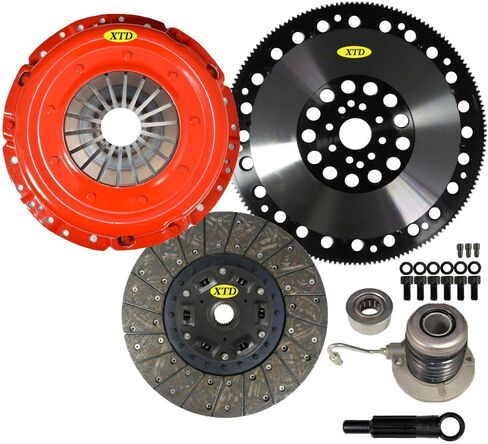 XTD المرحلة 1 القابض وPOLITE 16LBS FLYWHEEL KIT متوافق مع FORD MUSTANG GT 5.0L DOHC COYOTE 2011-2017 v8 in Saudi Arabia