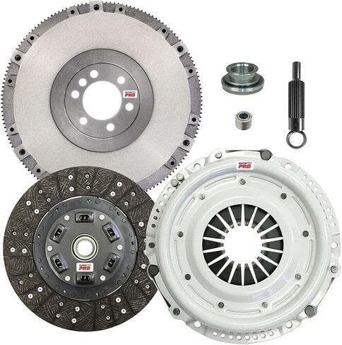 ClutchMaxPRO Performance Stage 2 Clutch Kit with Flywheel Compatible with 1982-1985 Camaro 1971-1972 Corvette 1984 Corvette 1982-1985 Pontiac Firebird 1971-1977 LeMans LeMans (CP04019HD-FW167938-ST2) in Saudi Arabia