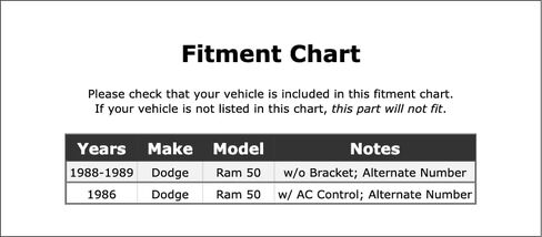 مرحل تأخير درجة الحرارة HVAC متوافق مع دودج رام 50 1989 1988 1986 P-3887535 in Kuwait