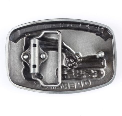 Vintage Excavator Bulldozer Operator Belt Buckle Heavy Equipment Tools Western Cowboy Style in Saudi Arabia