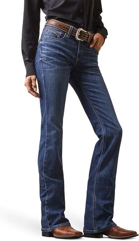ARIAT Womens R.e.a.l. Perfect Rise Leila Boot Cut Jean in Kuwait