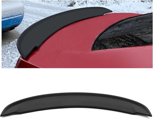 ECOTRIC Rear Trunk Wing Spoiler Lip Compatible with 2014-2015 Chevrolet Camaro Unpainted Spoiler Wing in Saudi Arabia