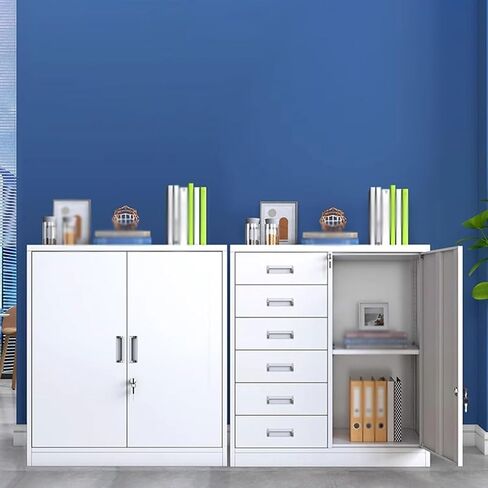 JITUIHOM Iron Cabinets Suitable for Office File Cabinets, Financial Information Small Cabinet, Home Storage Tool Cabinets(C) in Saudi Arabia