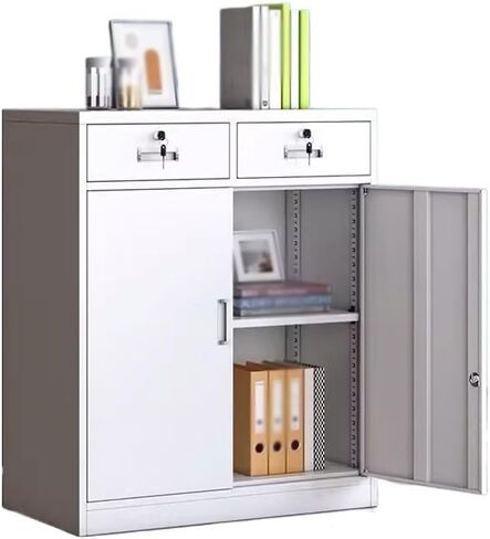JITUIHOM Iron Cabinets Suitable for Office File Cabinets, Financial Information Small Cabinet, Home Storage Tool Cabinets(C) in Saudi Arabia