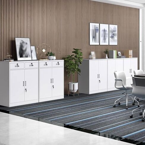 JITUIHOM Iron Cabinets Suitable for Office File Cabinets, Financial Information Small Cabinet, Home Storage Tool Cabinets(C) in Saudi Arabia