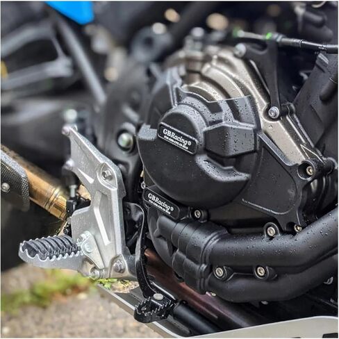 Engine Timing Part Covers for Yamaha YZF-R7 R7 2022-2023 Motorcycle Engine Crankcase Side Cover Protection Device Accessories Engine Guards Starter Cover (Color : Carbon Fiber Texture) in Saudi Arabia