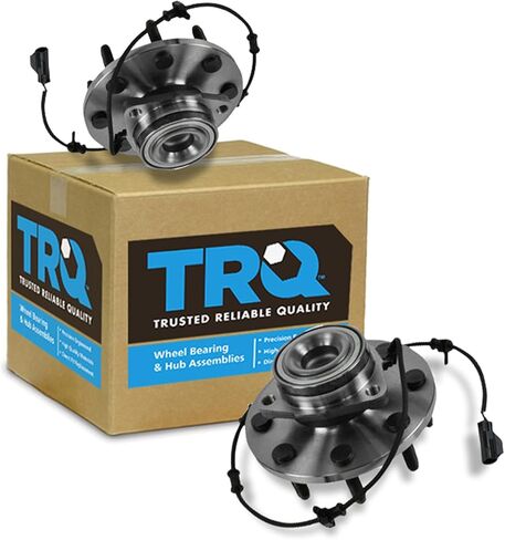 مجموعة زوج محور محمل العجلة الأمامية TRQ لسيارة دودج رام بيك اب 2500 3500 2WD in Kuwait