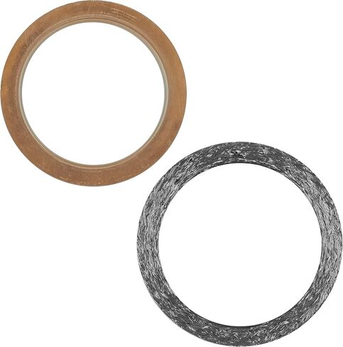 Caltric Muffler Gasket Compatible with Yamaha YFZ450R / YFZ450RSE 2009 2010 2011 2012 2013 in Saudi Arabia