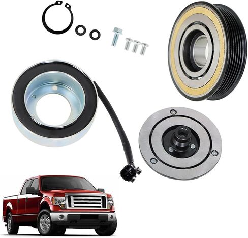 A/C Compressor Clutch Kit Replacement for Lobo 5.0L 2011-2014 F-Series 150 2011-2014 in Saudi Arabia