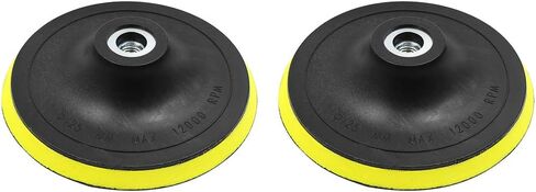 X AUTOHAUX 2pcs 5 Inch Car Automotive M10x1.5 Pad Backing Plate Hook Loop Polisher Buffing in Saudi Arabia
